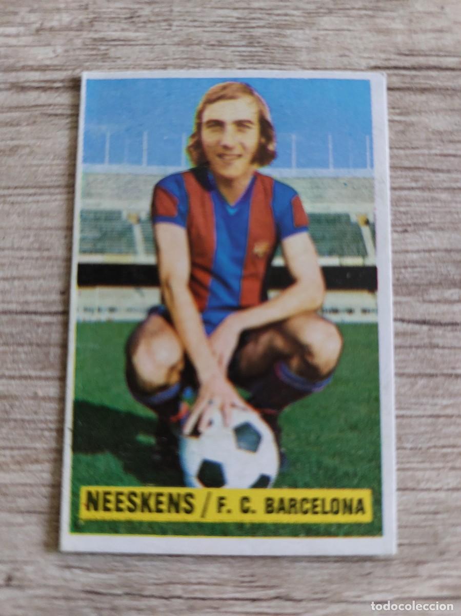 Football Stickers: CROMO FUTBOL Neeskens F.C Barcelona EDITORIAL ESTE LIGA 74-75