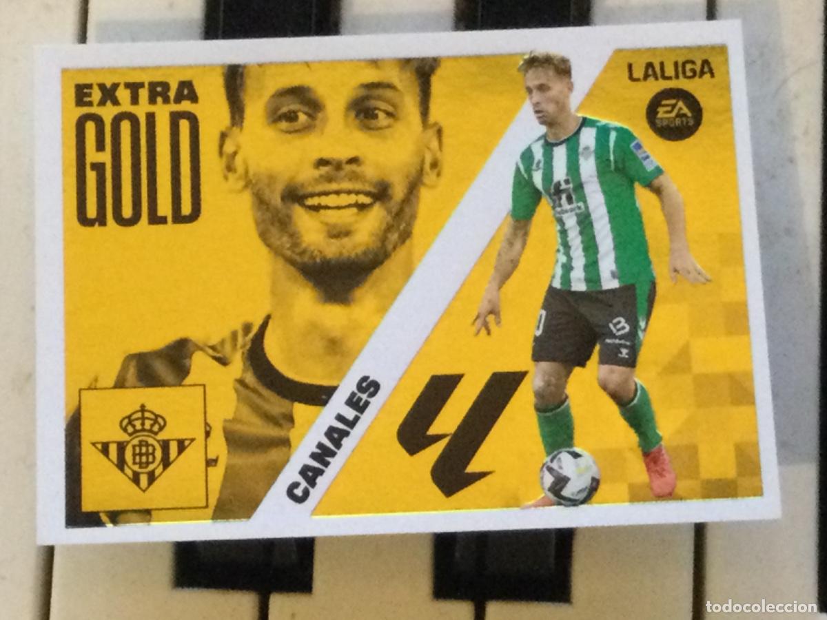 Figurine di Calcio: Cromo este 23-24 extra gold Canales