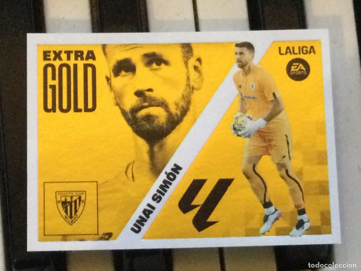 Figurine di Calcio: Cromo este 23-24 extra gold Unai Simon