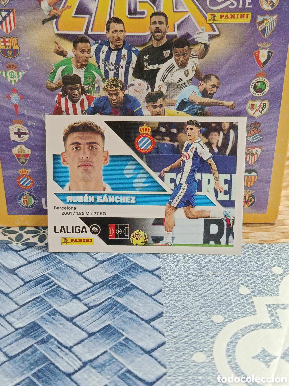 Cartes &agrave; collectionner de Football: RUBEN SANCHEZ R.C.D. ESPA&Ntilde;OL ESPANYOL N&ordm; 6 LIGA ESTE 26 27 2026 2027 PANINI &rdquo;NUEVO DE SOBRE&rdquo;