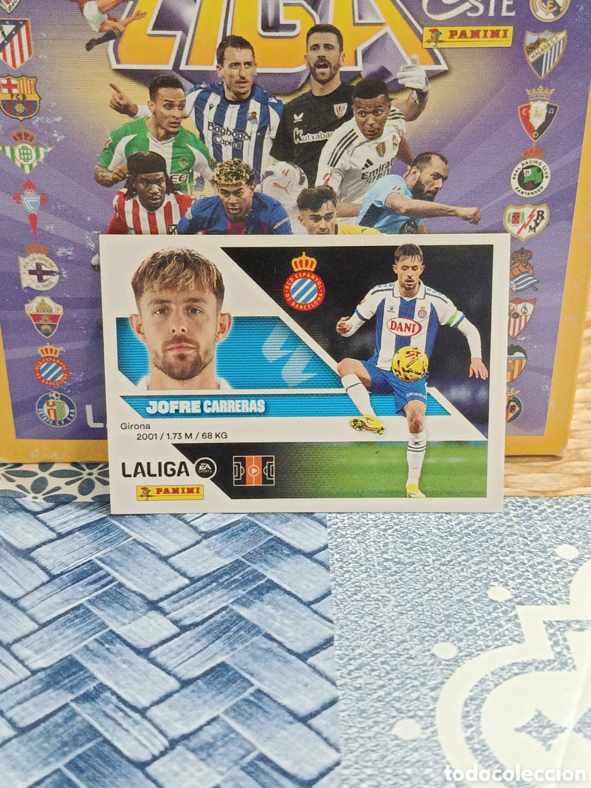 Football Stickers: JOFRE R.C.D. ESPA&Ntilde;OL ESPANYOL N&ordm; 14 LIGA ESTE 26 27 2026 2027 PANINI &rdquo;NUEVO DE SOBRE&rdquo;