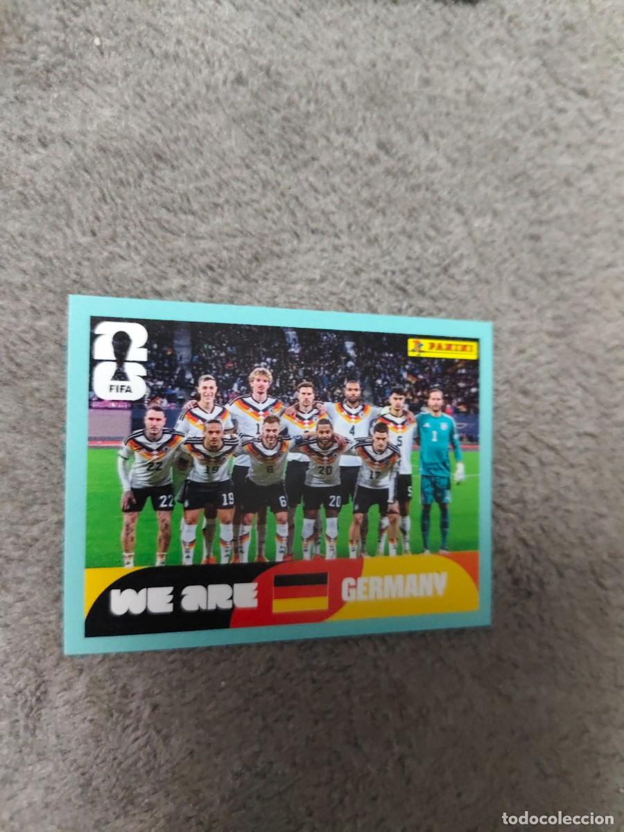 Football Stickers: GER GER13 13 MUNDIAL 2026 PANINI PLANTILLA TEAM ALEMANIA 26 WORLD CUP STICKER PANINI FIFA AAZ