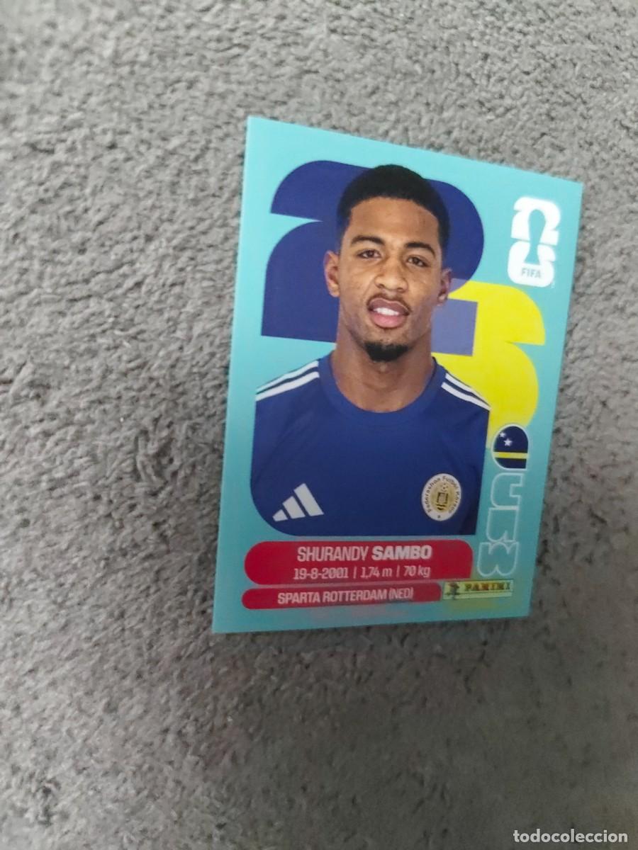Football Stickers: CUW 8 CUW8 MUNDIAL 2026 PANINI SHURANDY SAMBO CURA&Ccedil;AO 26 WORLD CUP STICKER PANINI FIFA AAZ