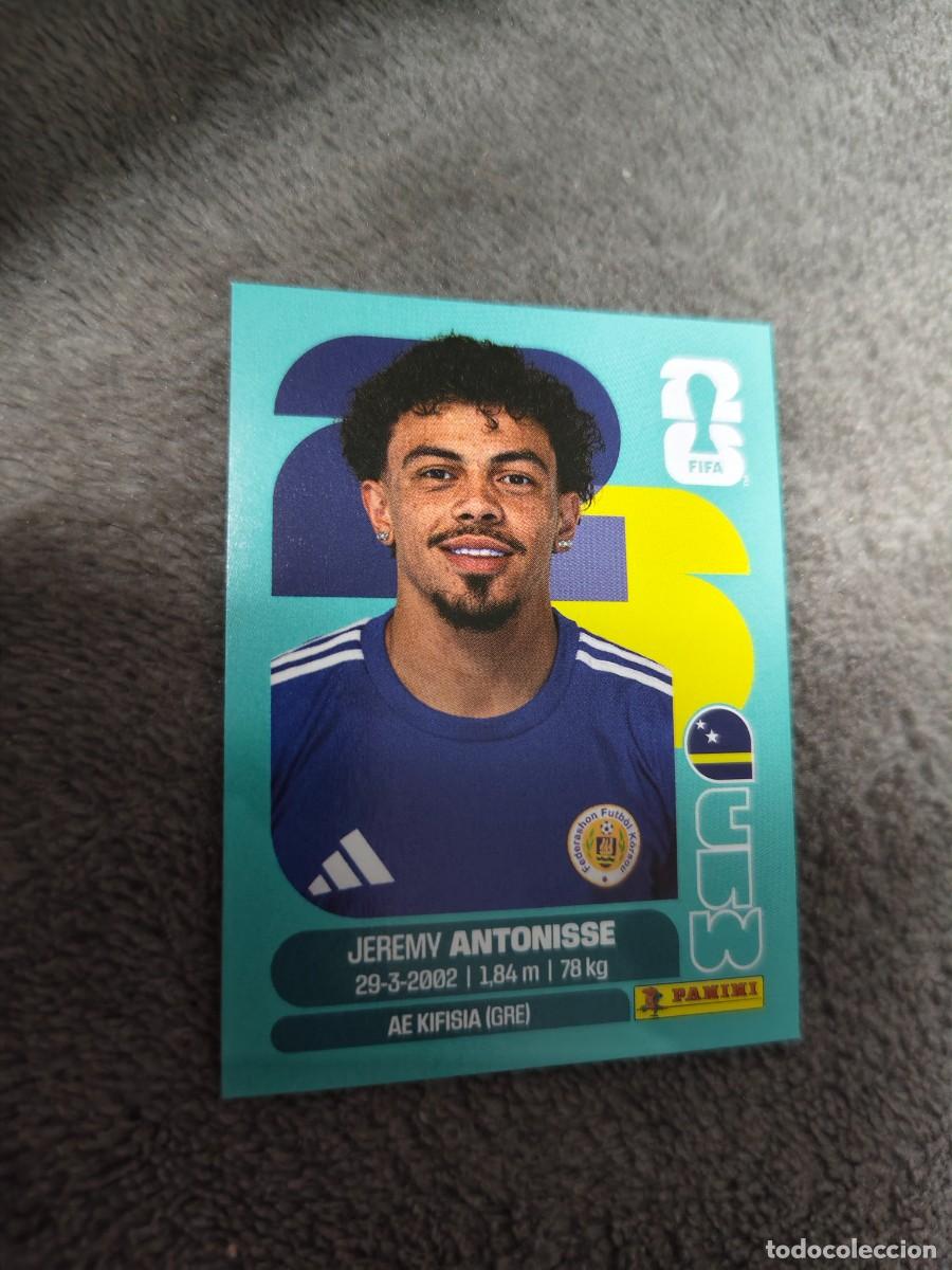 Cartes &agrave; collectionner de Football: CUW CUW18 18 MUNDIAL 2026 PANINI JEREMY ANTONISSE CURA&Ccedil;AO 26 WORLD CUP STICKER PANINI FIFA AAZ