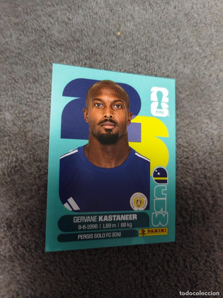 Cartes &agrave; collectionner de Football: CUW CUW19 19 MUNDIAL 2026 PANINI GERVANE KASTANEER CURA&Ccedil;AO 26 WORLD CUP STICKER PANINI FIFA AAZ