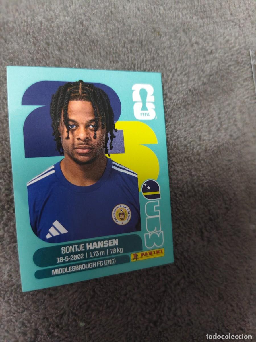 Cartes &agrave; collectionner de Football: CUW CUW20 20 MUNDIAL 2026 PANINI SONTJE HANSEN CURA&Ccedil;AO 26 WORLD CUP STICKER PANINI FIFA AAZ