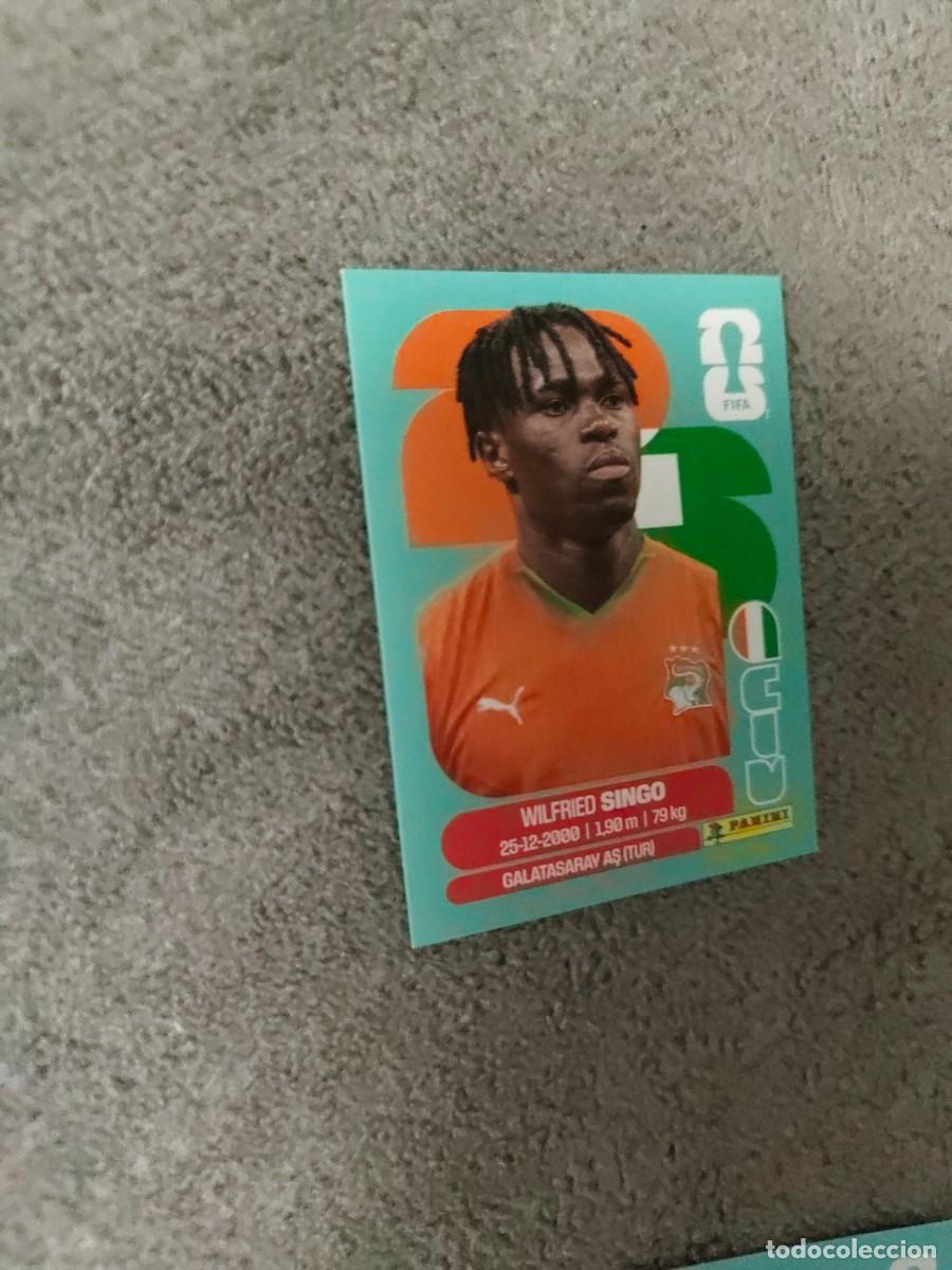 Cartes &agrave; collectionner de Football: CIV 4 CIV4 MUNDIAL 2026 PANINI WILFRIED SINGO COSTA DE MARFIL 26 WORLD CUP STICKER PANINI FIFA AAZ