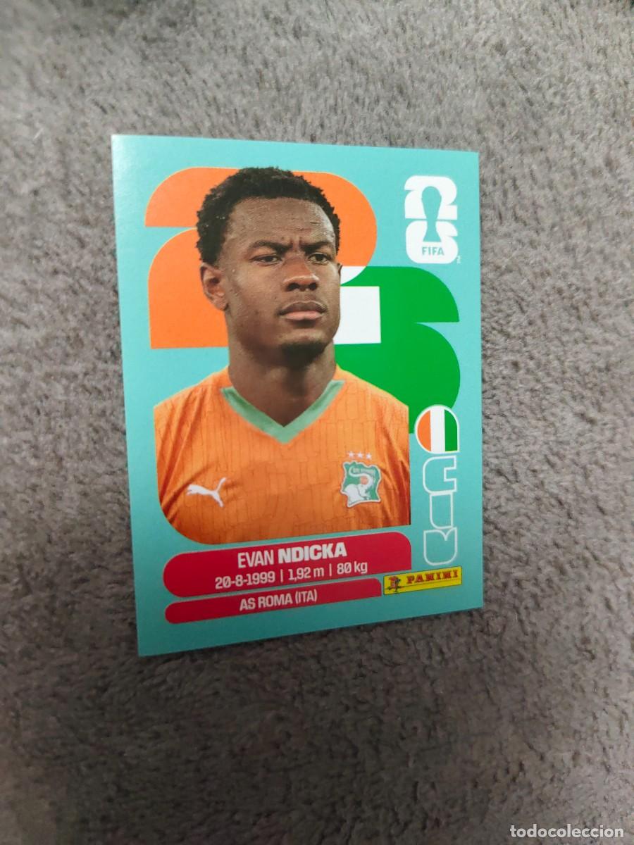 Cartes &agrave; collectionner de Football: CIV 6 CIV6 MUNDIAL 2026 PANINI EVAN NDICKA COSTA DE MARFIL 26 WORLD CUP STICKER PANINI FIFA AAZ