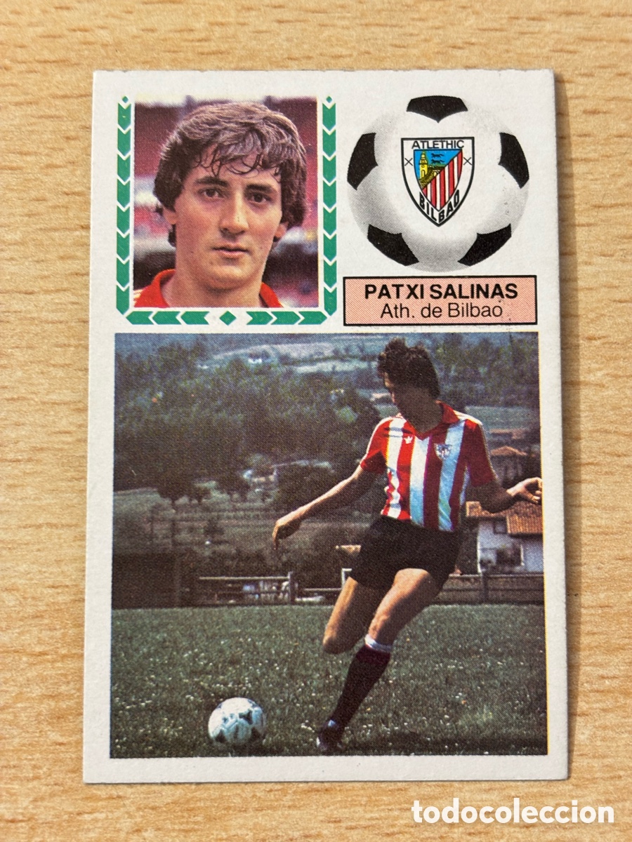 Cromos de Futebol: Patxi Salinas Athletic Club de Bilbao Ediciones Este Liga 83/84 nuevo sin pegar