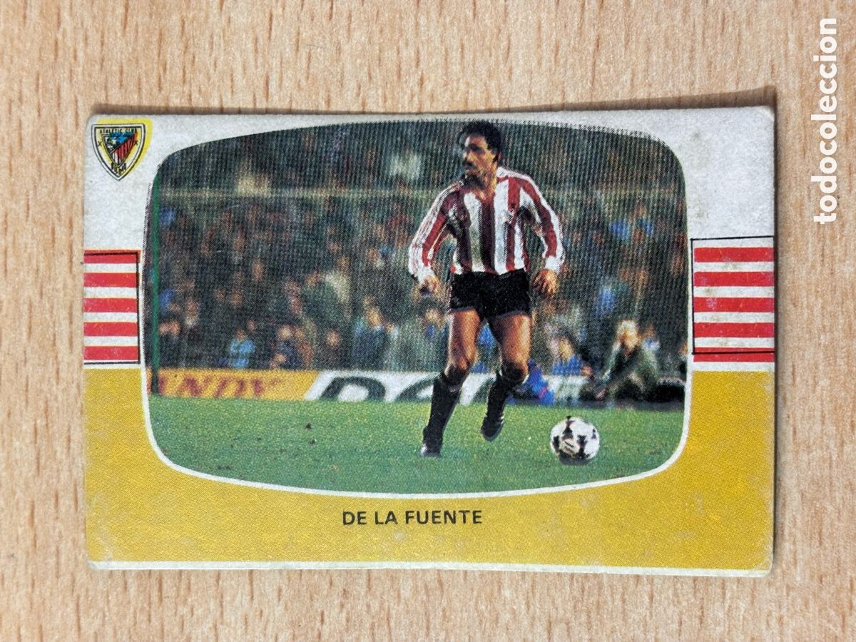 Cromos de Futebol: De La Fuente Athletic Club Bilbao Cromos Cano 84-85 recuperado buen estado