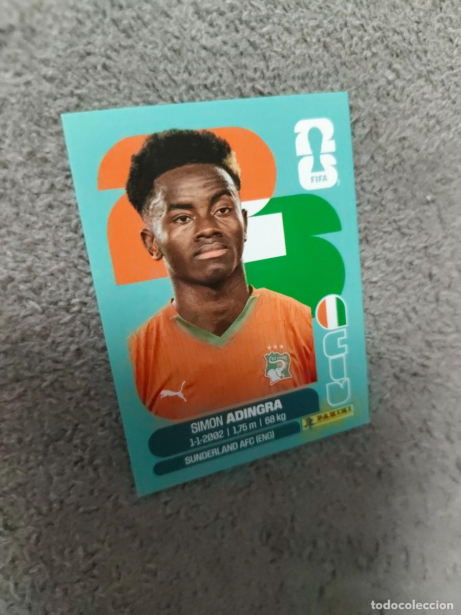 Cromos de Futebol: CIV CIV17 17 MUNDIAL 2026 PANINI SIMON ADINGRA COSTA DE MARFIL 26 WORLD CUP STICKER PANINI FIFA AAZ