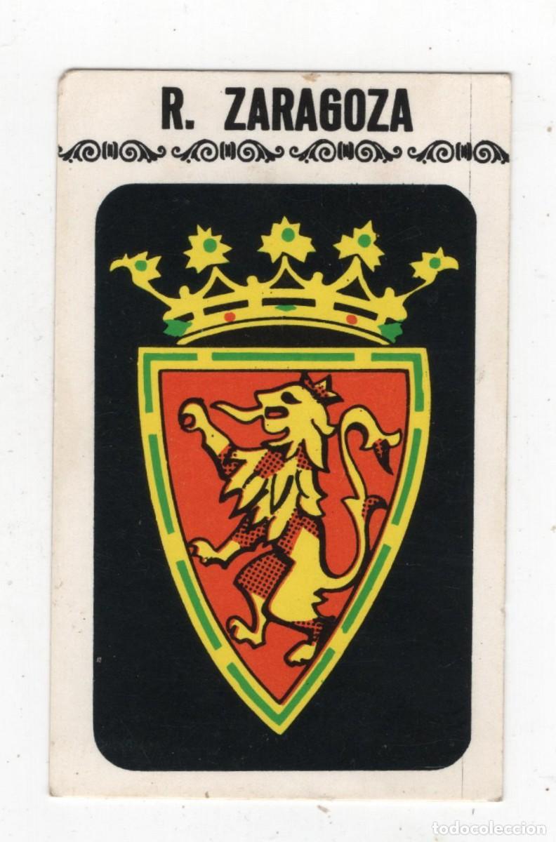 Cromos de Futebol: REAL ZARAGOZA EDITORIAL FHER A&Ntilde;O 1970 REVERSO EL NOMBRE DE LOS COMPONENTES DE LA PLANTILLA