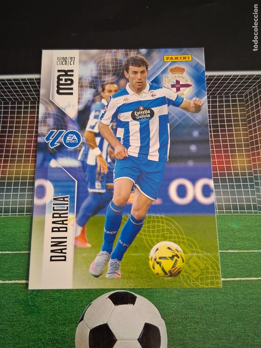 Cromos de Futebol: 133 DANI BARCIA DEPORTIVO DE LA CORU&Ntilde;A CROMOS MEGACRACKS MGK LIGA FUTBOL PANINI 2026 2027 26 27