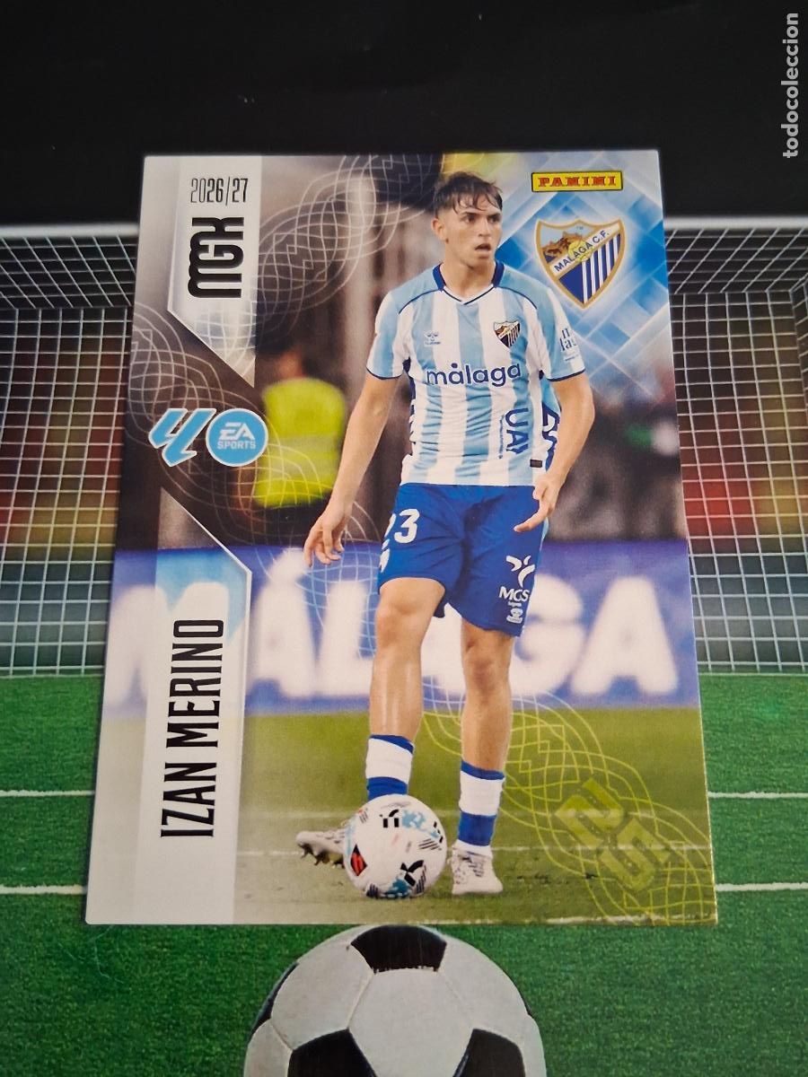 Cromos de Futebol: 244 IZAN MERINO MALAGA CROMOS MEGACRACKS MGK LIGA FUTBOL PANINI 2026 2027 26 27