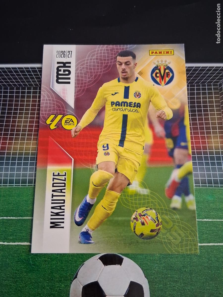 Cromos de Futebol: 376 MIKAUTADZE VILLARREAL CROMOS MEGACRACKS MGK LIGA FUTBOL PANINI 2026 2027 26 27