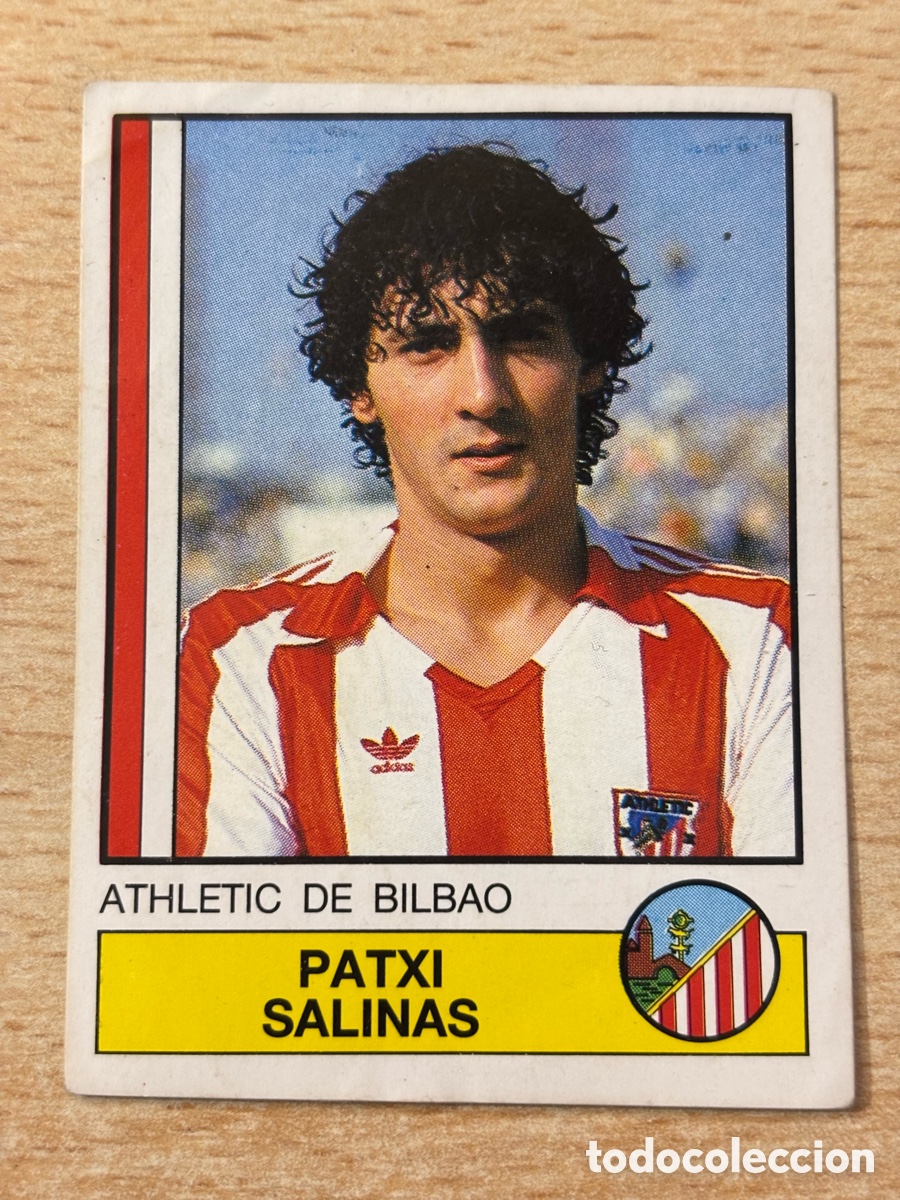 Cromos de Futebol: # 9 Patxi Salinas Athletic Club de Bilbao Futbol 87 Panini sin pegar