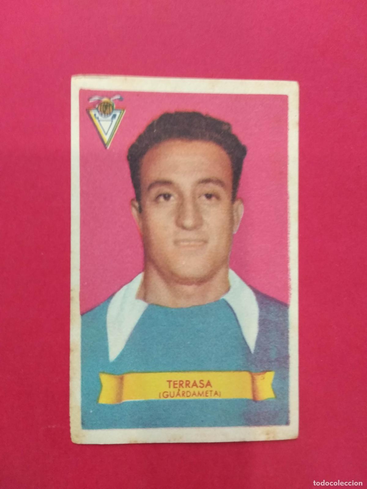 Cromos de Futebol: EDITORIAL BRUGUERA CAMPEONES FUTBOL LIGA 49 50 1949 1950 CROMO NUNCA PEGADO , TERRASA BADALONA