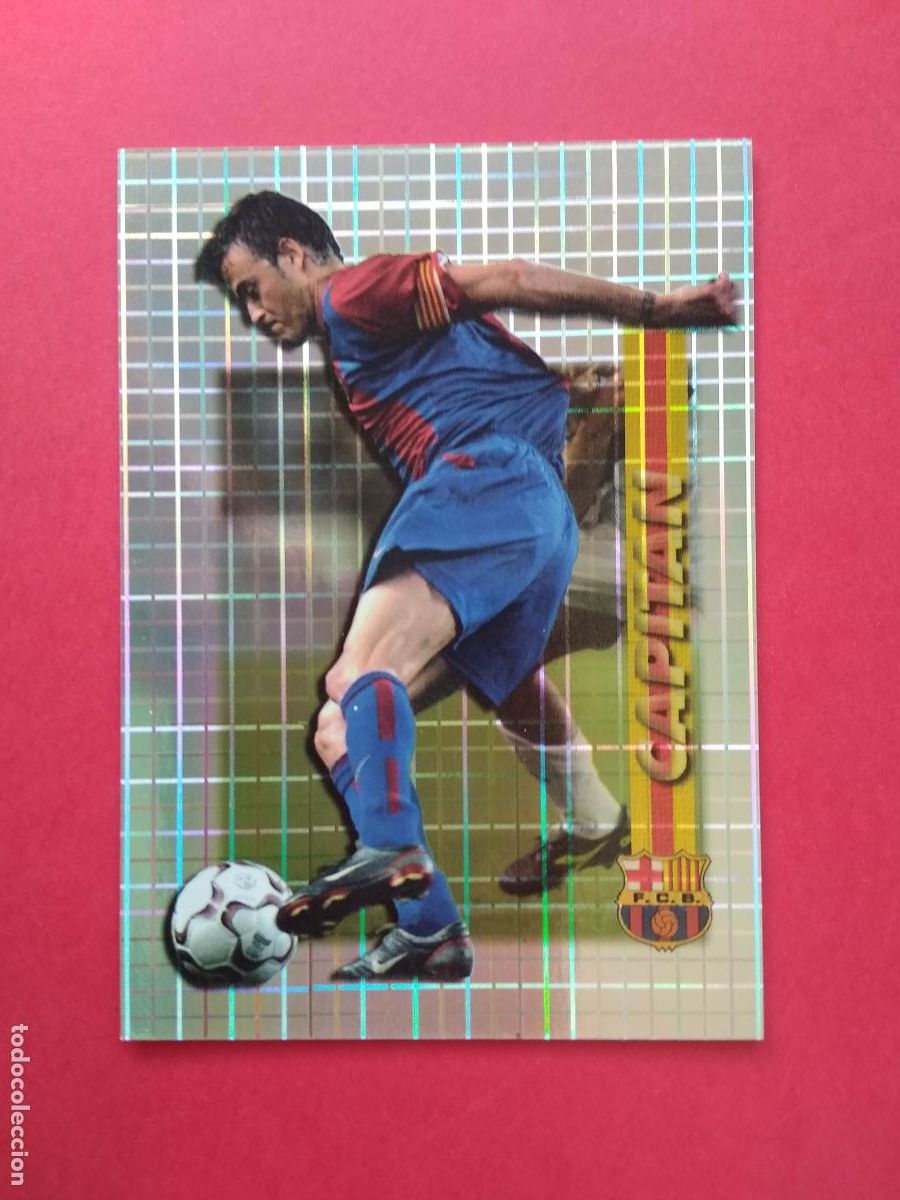 Cartes &agrave; collectionner de Football: MUNDICROMO MC LAS FICHAS DE LA LIGA 03 04 2003 2004 CROMO N&ordm; 162 LUIS ENRIQUE BARCELONA