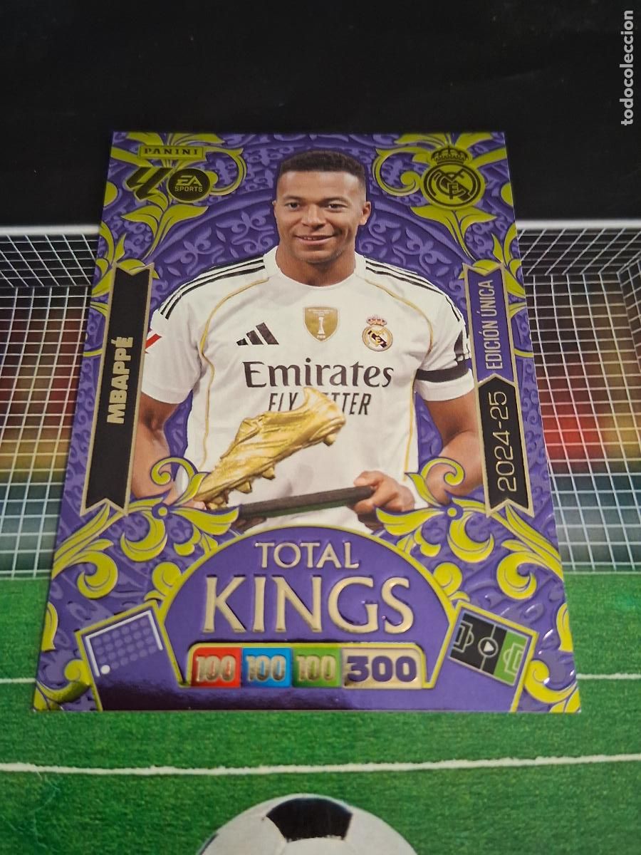 Cromos de Futebol: MBAPPE REAL MADRID TOTAL KINGS EDICION UNICA CROMO ADRENALYN XL LIGA FUTBOL PANINI 2026 2027 26 27