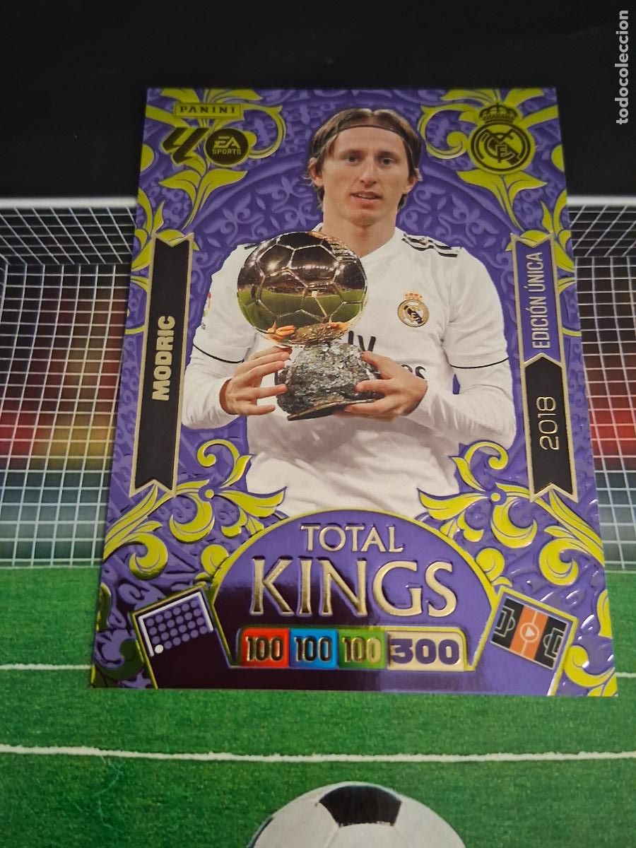 Figurine di Calcio: MODRIC REAL MADRID TOTAL KINGS EDICION UNICA CROMO ADRENALYN XL LIGA FUTBOL PANINI 2026 2027 26 27