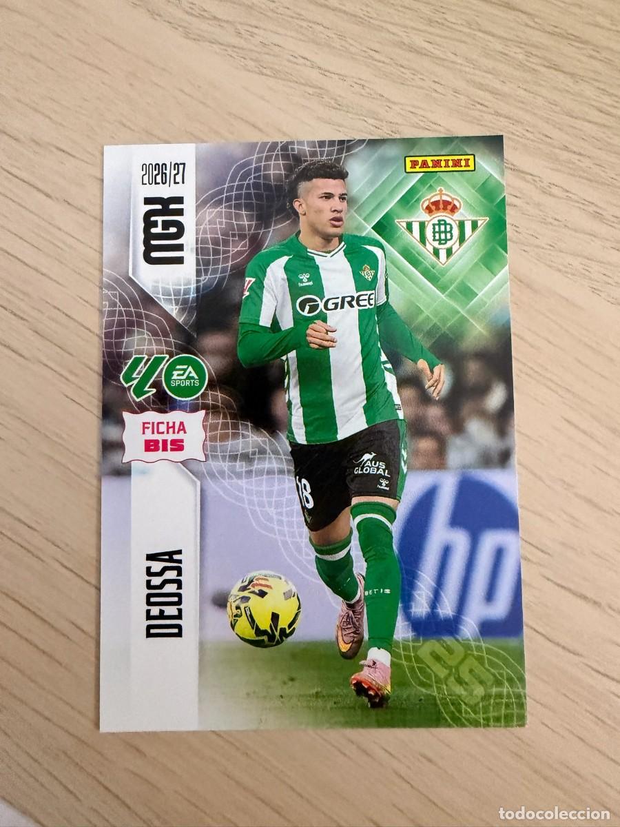 Figurine di Calcio: 100 BIS MegaCracks 26 27 - Deossa - Real Betis