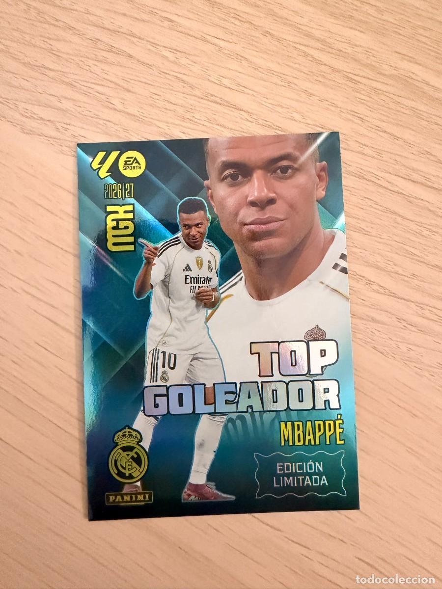 Figurine di Calcio: MegaCracks 26 27 - Mbapp&eacute; TOP GOLEADOR edici&oacute;n limitada