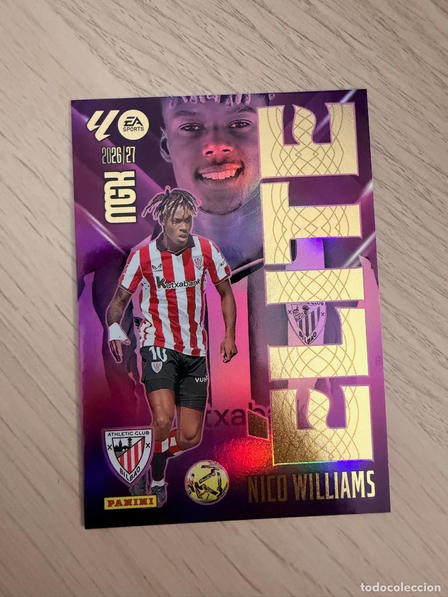 Figurine di Calcio: 12 MegaCracks 26 27 - &Eacute;LITE - Nico Williams