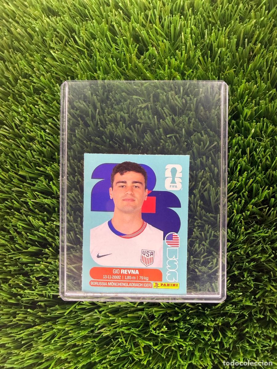Football Stickers: N&ordm; USA9B Gio Reyna Actualizaci&oacute;n Estados Unidos Mundial 2026 Stickers
