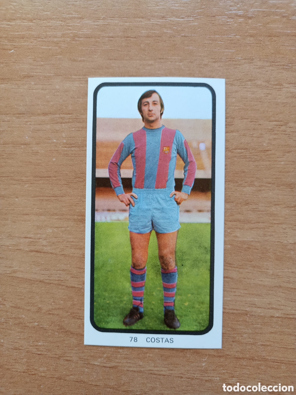 Cromos de f&uacute;tbol: Costas Barcelona R.ROMERO 73.74 NUEVO