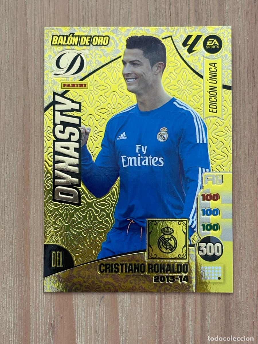 Cromos de Futebol: 28. CRISTIANO RONALDO 2013-14 REAL MADRID DYNASTY BALON DE ORO 2024-25 ADRENALYN XL PANINI