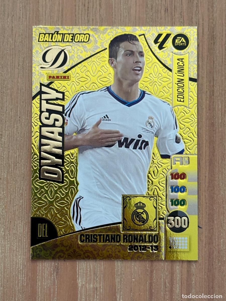 Cartes &agrave; collectionner de Football: 28. CRISTIANO RONALDO 2012-13 REAL MADRID DYNASTY BALON DE ORO 2024-25 ADRENALYN XL PANINI