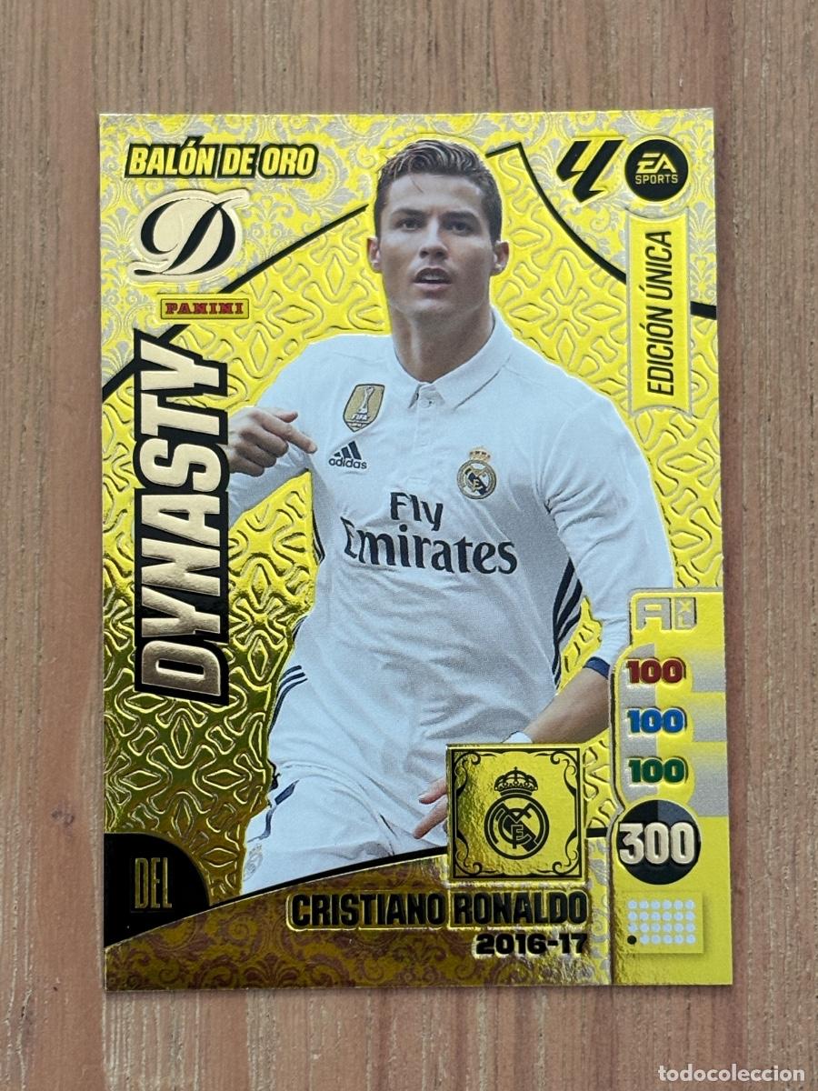 Cartes &agrave; collectionner de Football: 28. CRISTIANO RONALDO 2016- 17 REAL MADRID DYNASTY BALON DE ORO 2024-25 ADRENALYN XL PANINI