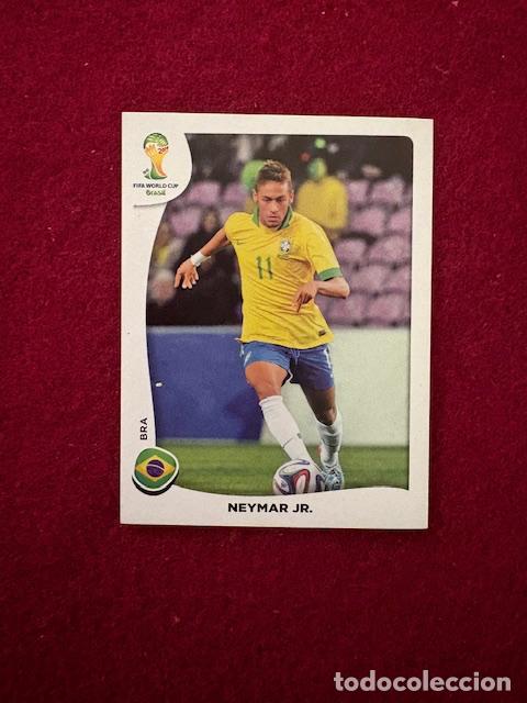 Football Stickers: PANINI BRASIL 2014 - N&deg; V11 VISA - NEYMAR JR