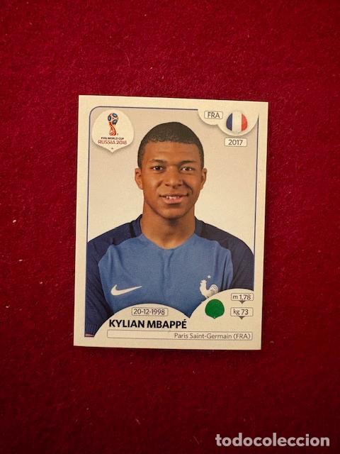 Cromos de Futebol: PANINI RUSIA 2018 - N&deg; 209 - KYLIAN MBAPPE