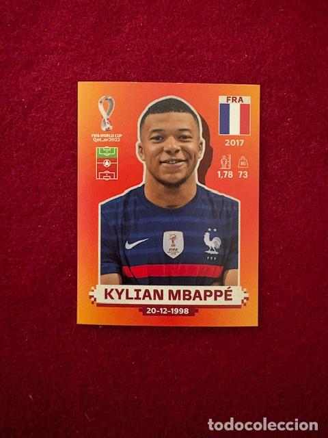 Cromos de Futebol: PANINI QATAR 2022 - N&deg; FRA18 - KYLIAN MBAPPE