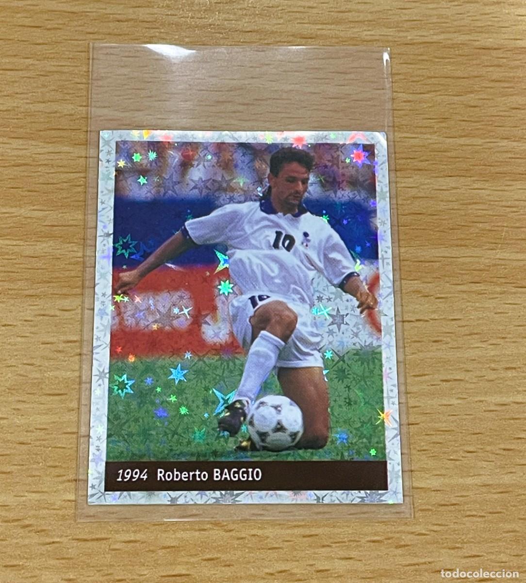 Cromos de Futebol: CROMO STICKER DS MUNDIAL DE F&Uacute;TBOL FRANCIA 98 n&ordm; 18 - ROBERTO BAGGIO DE ITALIA EN 1994