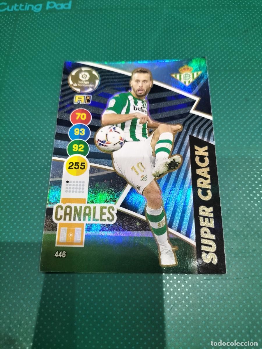 Cromos de Futebol: 1 CROMO FICHA PANINI ADRENALYN 2020-2021 20-21 REAL BETIS 446 CANALES ( SUPER CRACK