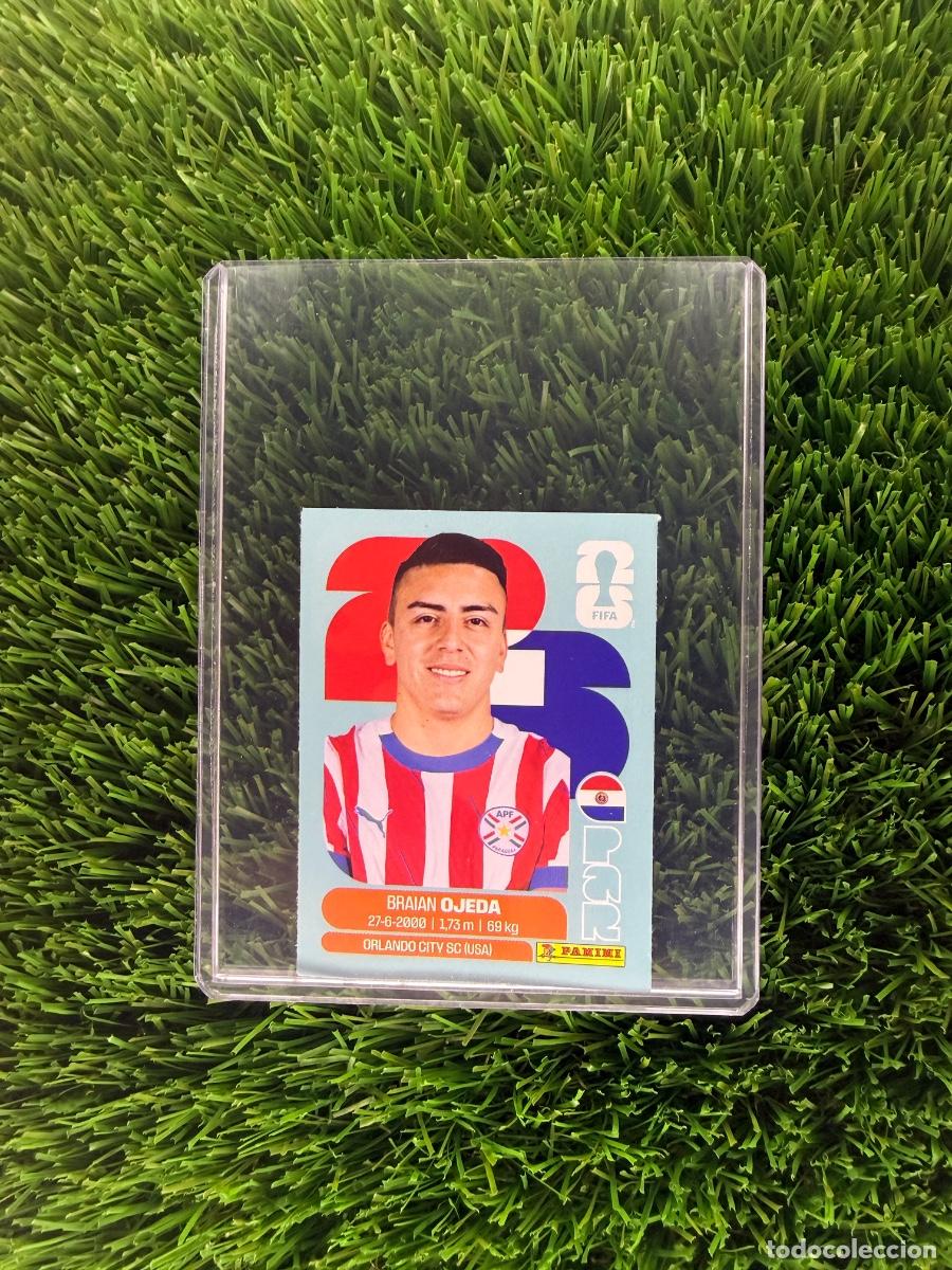 Cromos de Futebol: N&ordm; PAR9B Braian Ojeda Actualizaci&oacute;n Paraguay Mundial 2026 Stickers