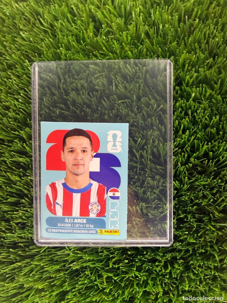 Cromos de Futebol: N&ordm; PAR19B &Aacute;lex Arce Actualizaci&oacute;n Paraguay Mundial 2026 Stickers