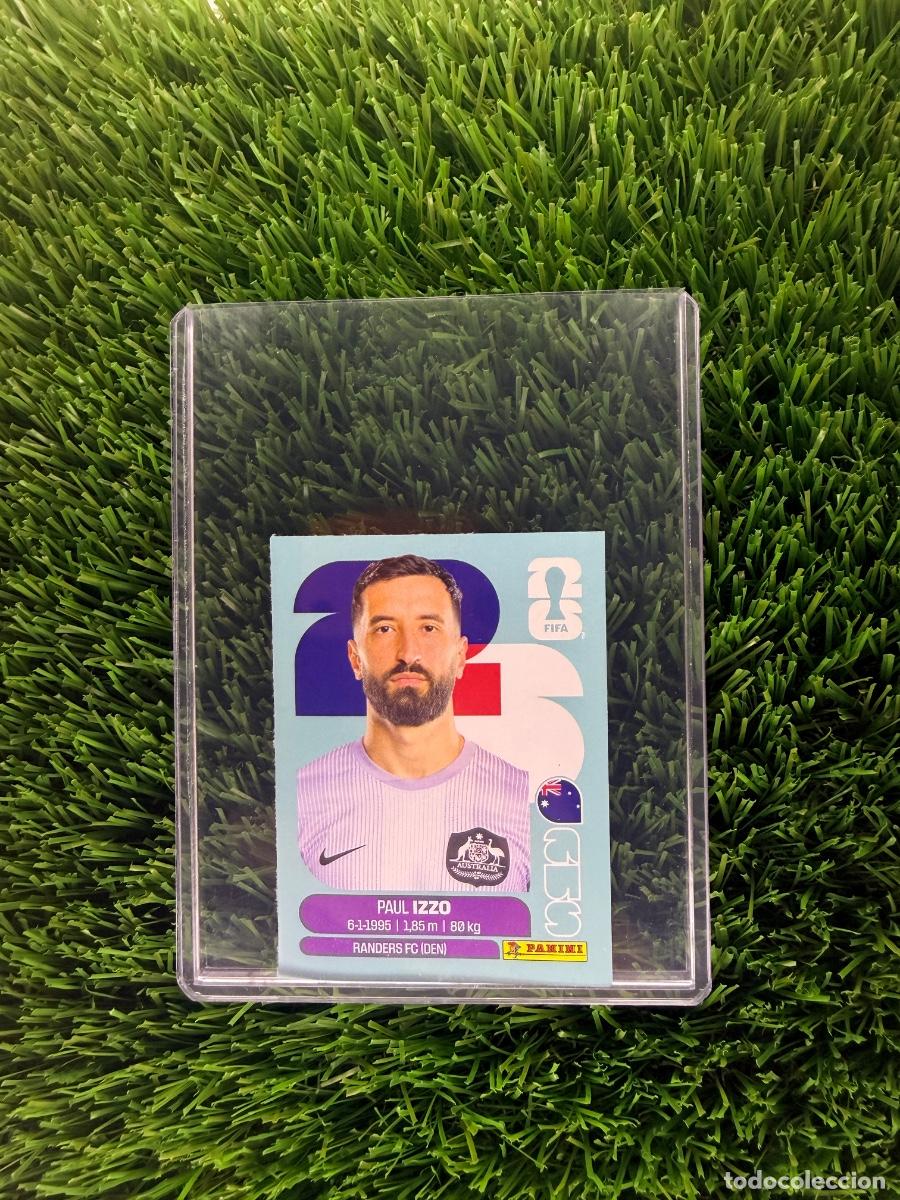 Cromos de Futebol: N&ordm; AUS3B Paul Izzo Actualizaci&oacute;n Australia Mundial 2026 Stickers