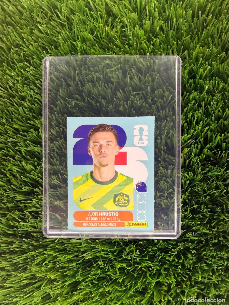 Cromos de Futebol: N&ordm; AUS12B Ajdin Hrustic Actualizaci&oacute;n Australia Mundial 2026 Stickers