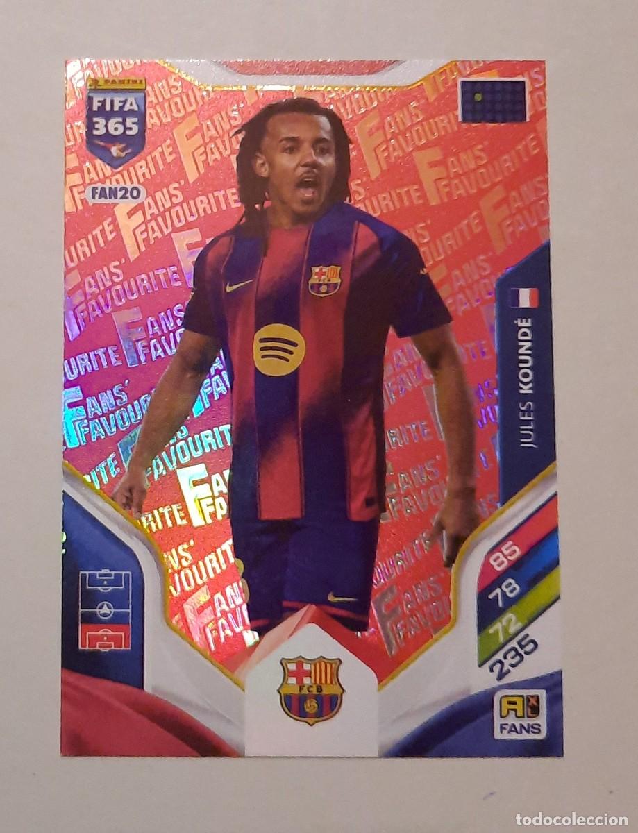 Figurine di Calcio: FC Barcelona Jules Kound&eacute; rojo FAN20 Fifa 365 2026