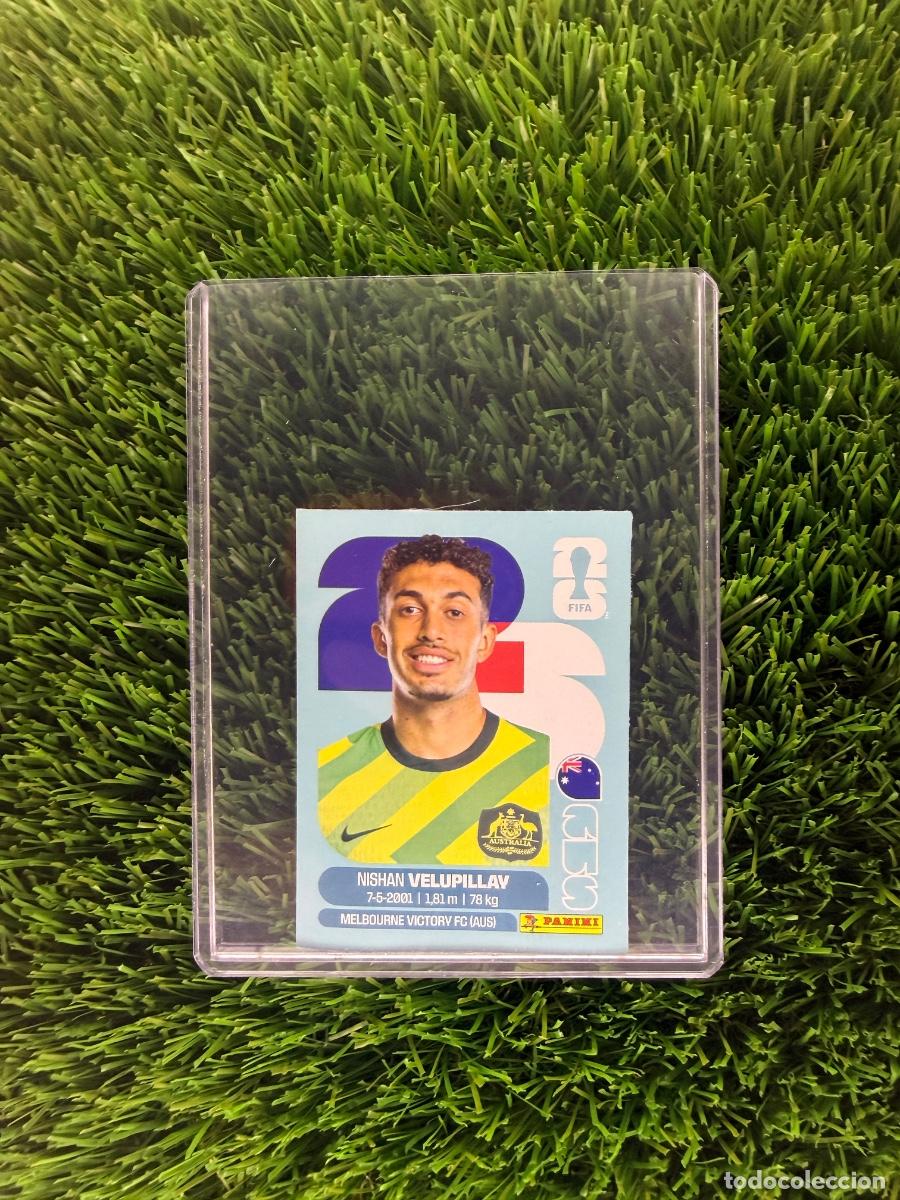 Cromos de Futebol: N&ordm; AUS17B Nishan Velupillay Actualizaci&oacute;n Australia Mundial 2026 Stickers