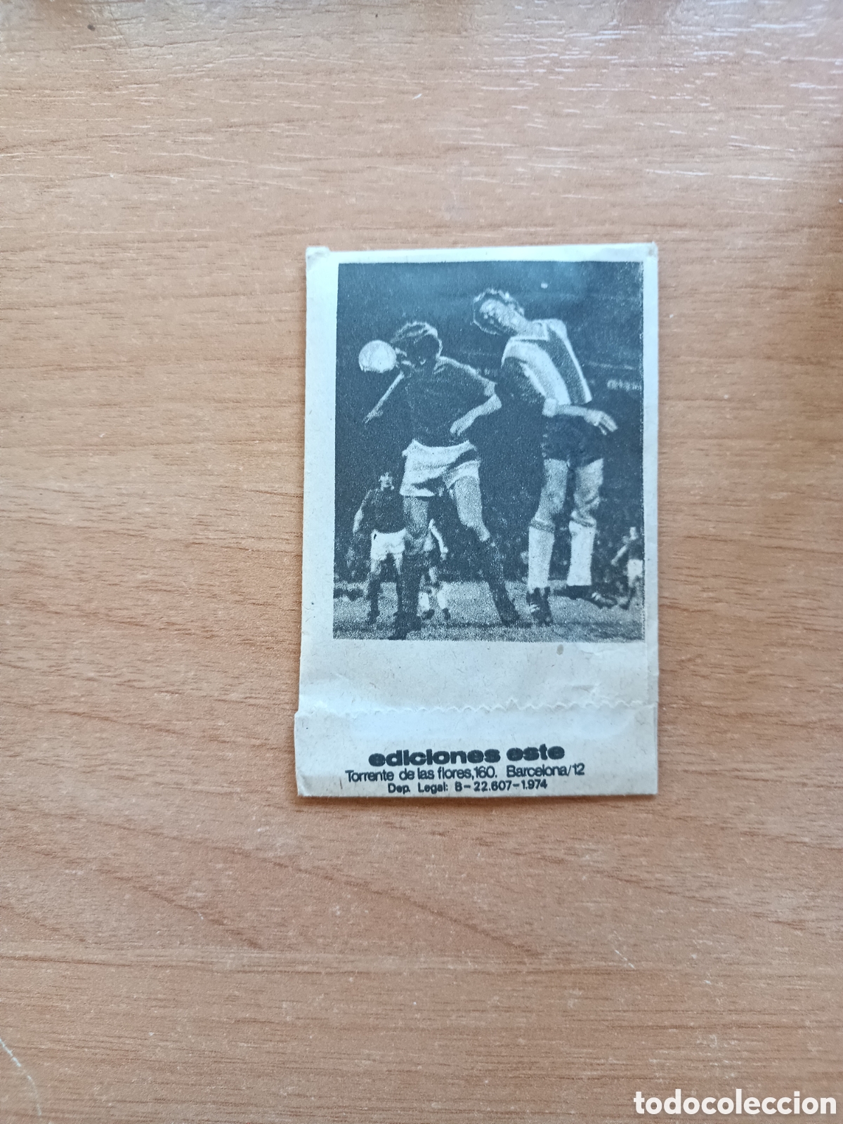 Cromos de f&uacute;tbol: Sobre sin abrir ESTE 74.75 - Foto 2