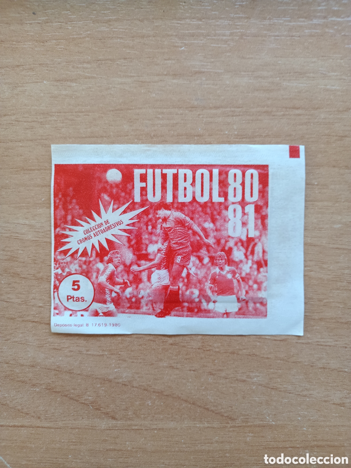 Figurine di Calcio: Sobre sin abrir CROMO.CROM 80.81