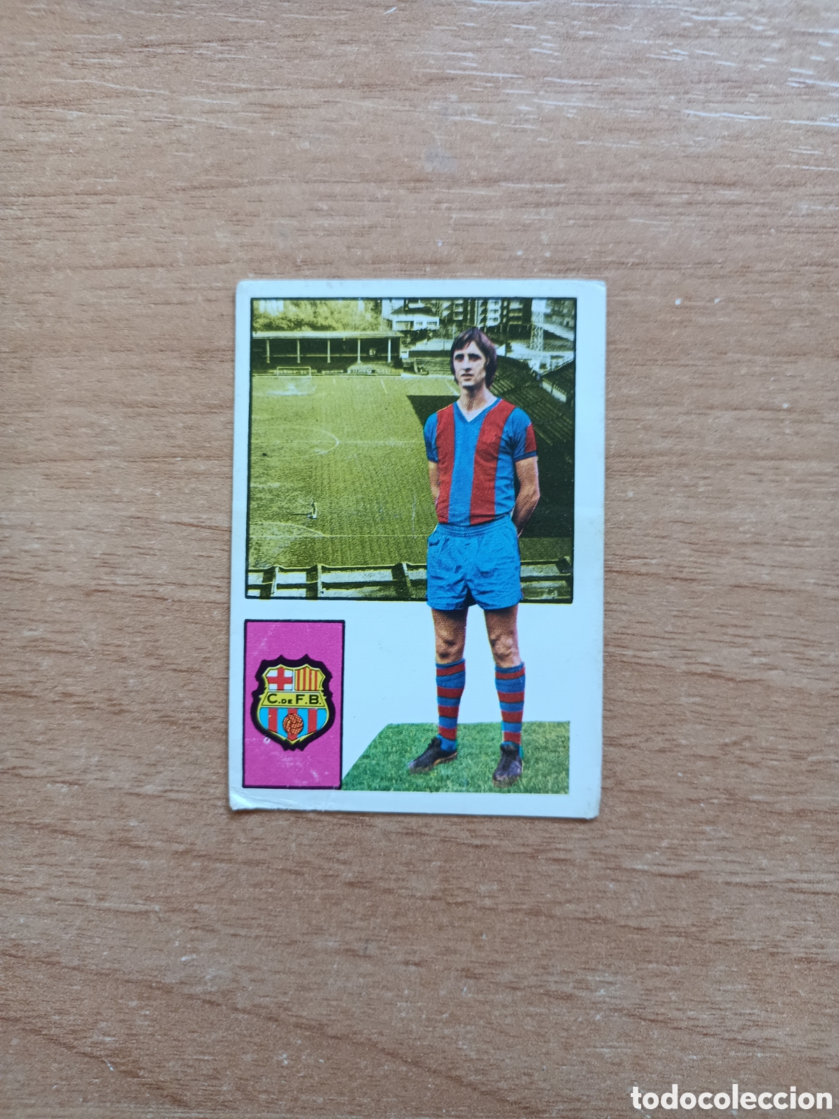 Figurine di Calcio: Cruyff Barcelona FHER 74.75 sin pegar