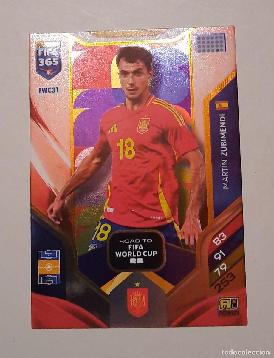 Football Stickers: Espa&ntilde;a Martin Zubimendi Road to World Cup 2026 FWC31 Fifa 365 2026