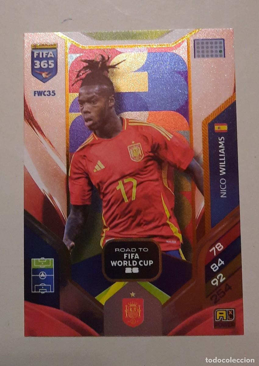 Football Stickers: Espa&ntilde;a Nico Williams Road to World Cup 2026 FWC35 Fifa 365 2026