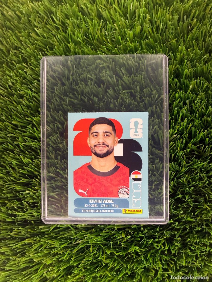 Cartes &agrave; collectionner de Football: N&ordm; EGY16B Ibrahim Adel Actualizaci&oacute;n Egipto Mundial 2026 Stickers