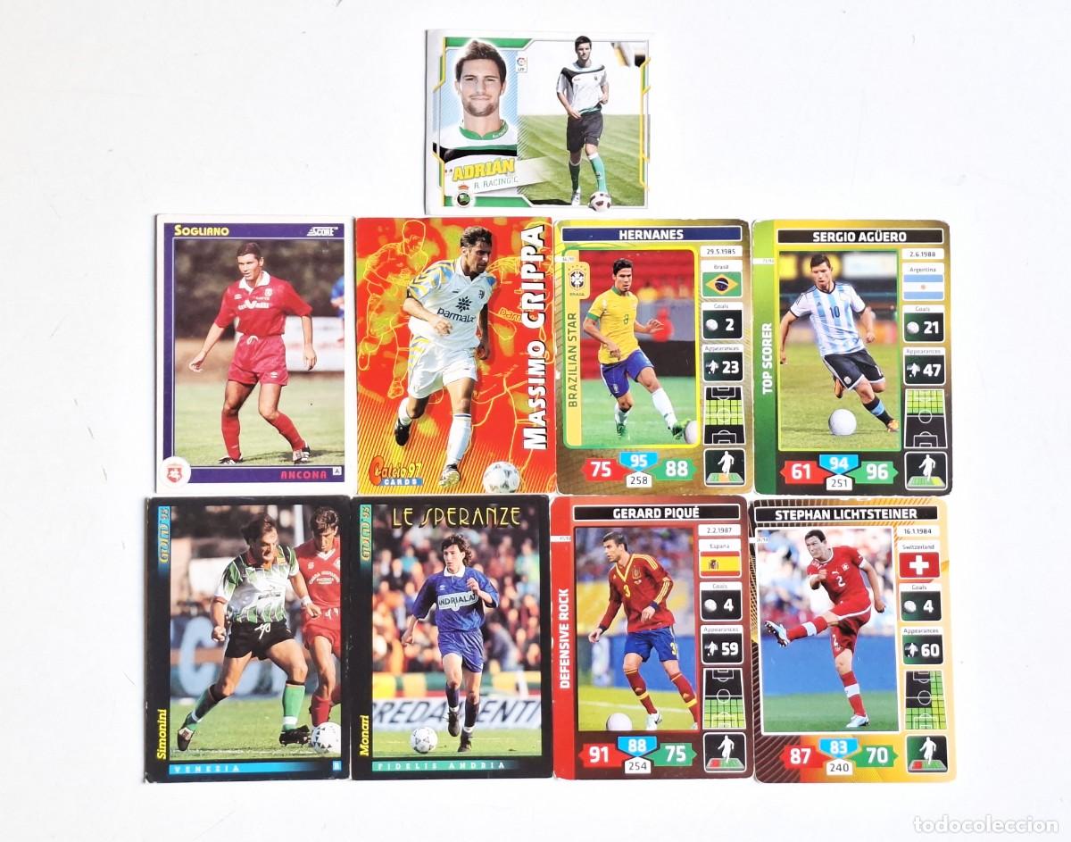 Football Stickers: LOTE DE 9 CROMOS / CARDS DE FUTBOL PANINI ADRENALYN XL.